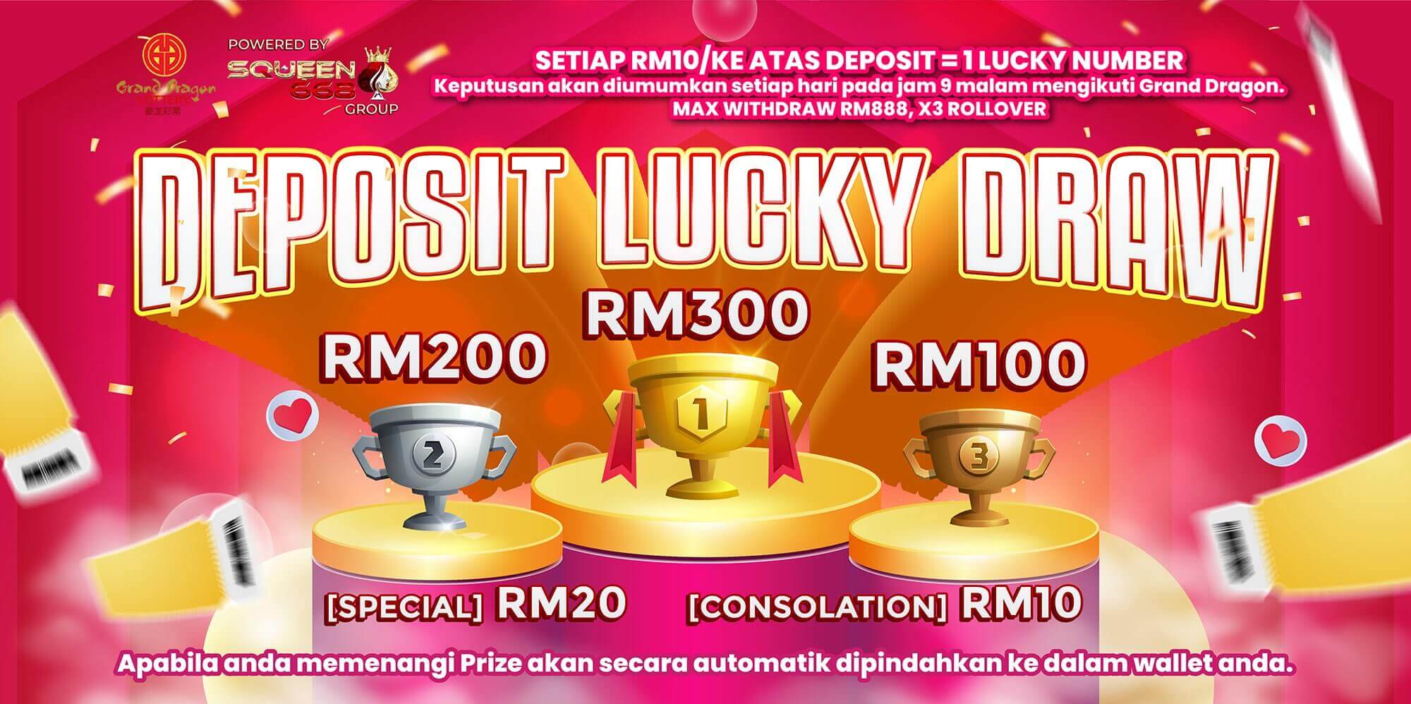 12cuci — 100% bonus for e-wallet and telco deposits